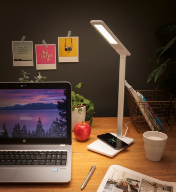 Logotrade promotional giveaway image of: 5W Wireless Charging Desk Lamp